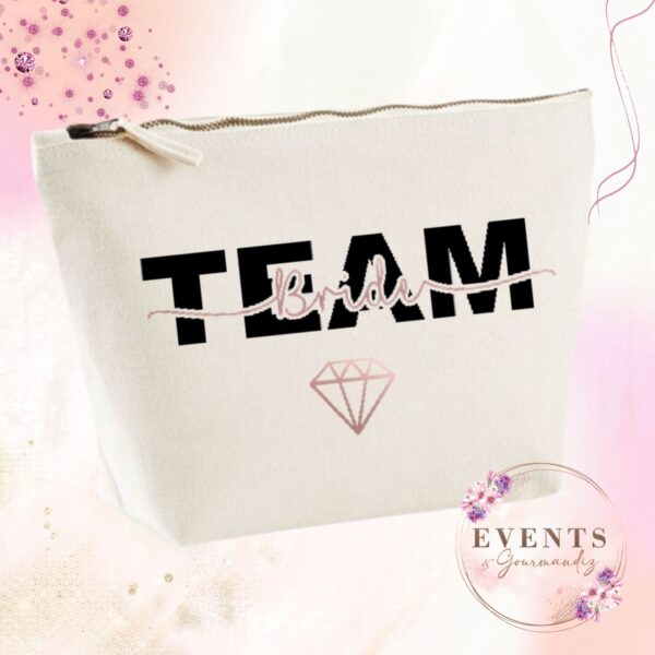 Pochette/ Trousse toilette personnalisée (grande) – Image 5