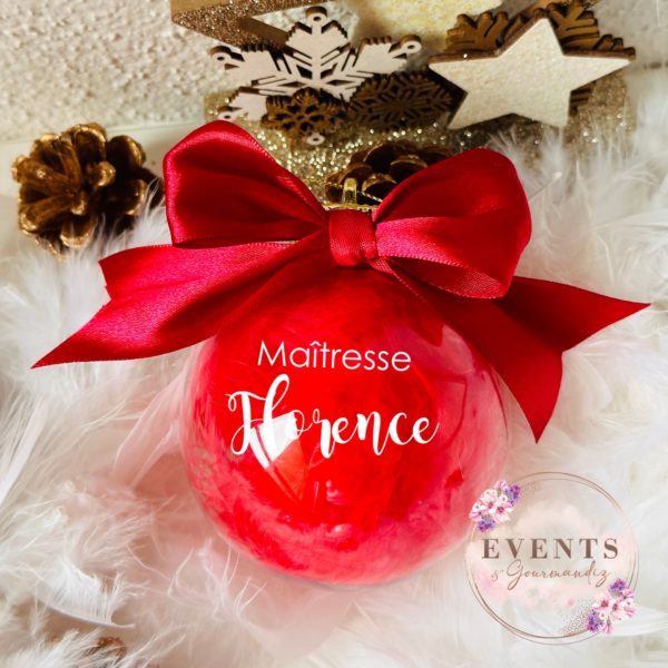 Boule de Noël plumes – Image 2